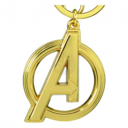 Marvel Metal klúčenka Avengers Classic A Logo Gold Colored